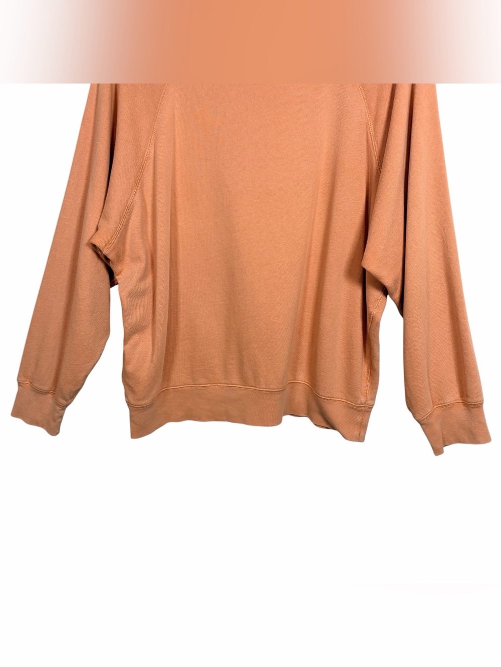 J.CREW Women’s Magic Rinse(TM) Lightweight Crewneck Sweatshirt Warm Taupe, MED - Picture 7 of 10